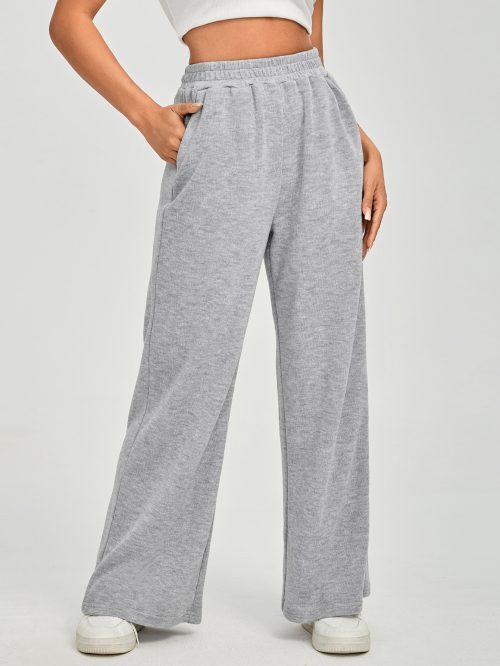 Slant Pocket Wide Leg Pants