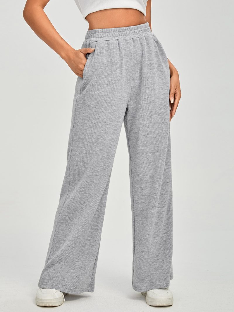 Slant Pocket Wide Leg Pants