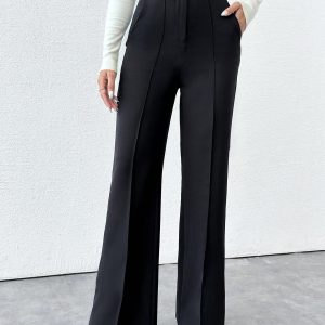 Size Women's Pocket Pants, Business Suit Pants