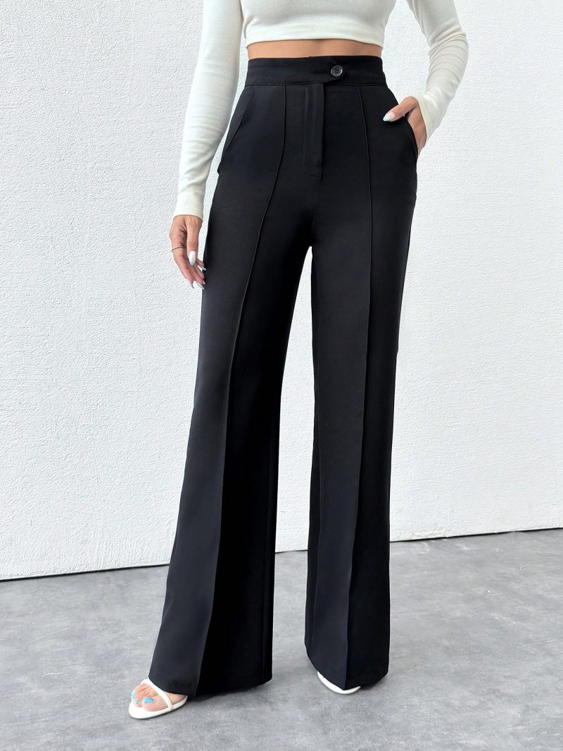 Size Women's Pocket Pants, Business Suit Pants
