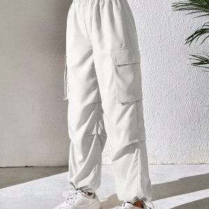 x Luisa Sonza Flap Pocket Side Cargo Dress Pants