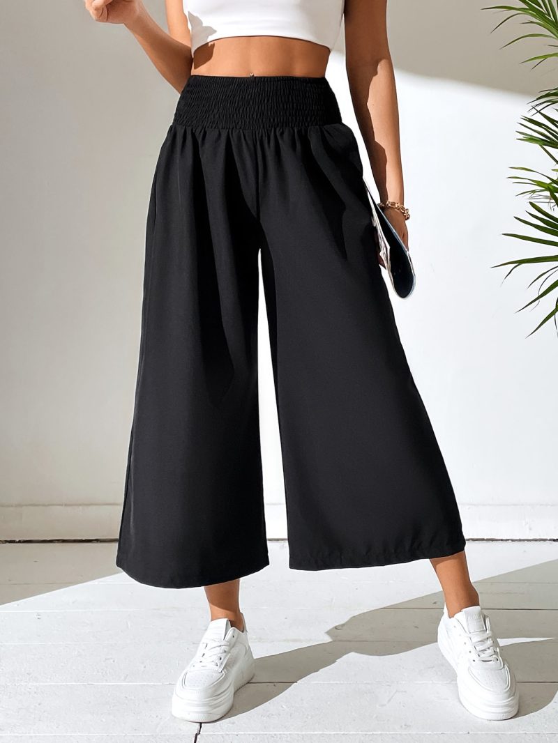 High Waist Wide Leg Pants
