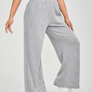Slant Pocket Wide Leg Pants
