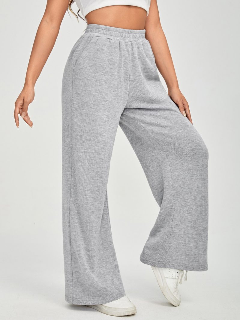 Slant Pocket Wide Leg Pants