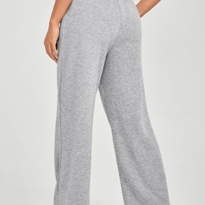 Slant Pocket Wide Leg Pants