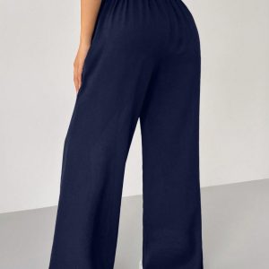 Women's Solid Color Simple Daily Basic Pants