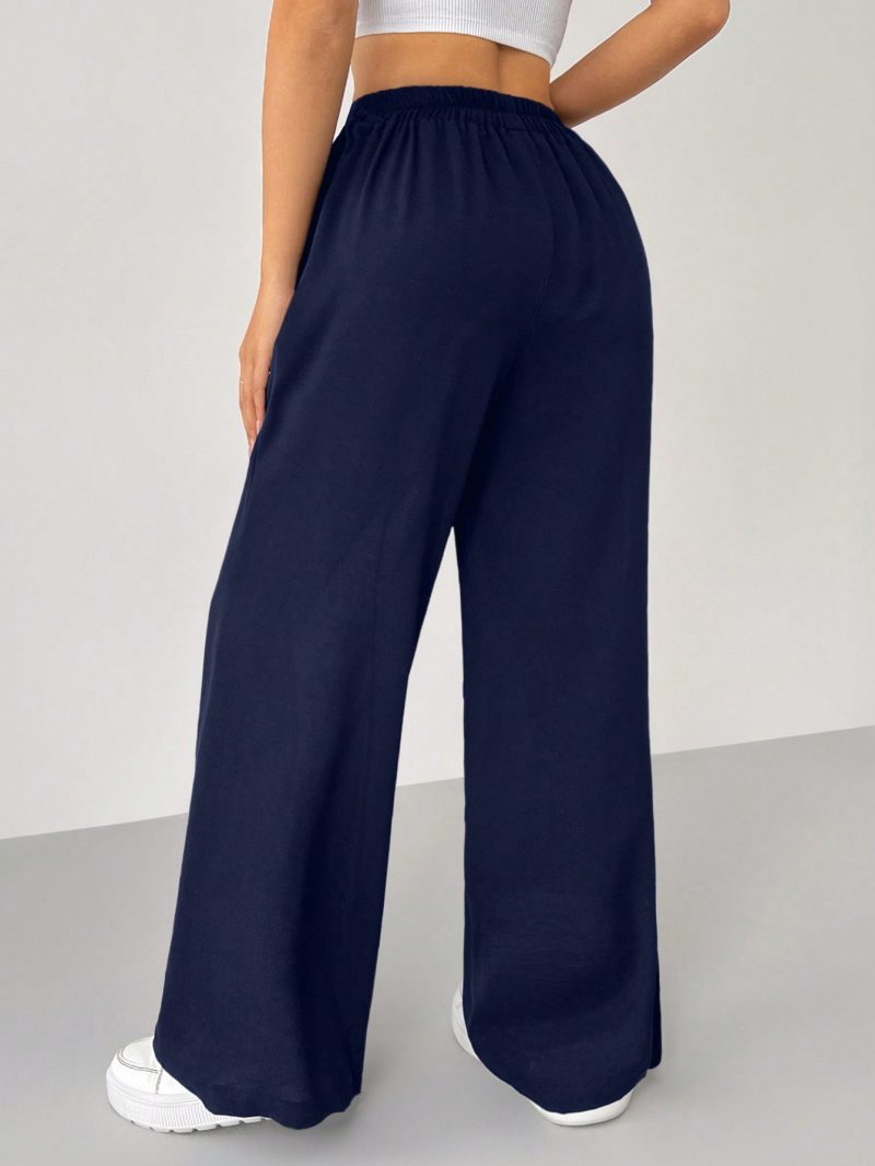 Women's Solid Color Simple Daily Basic Pants