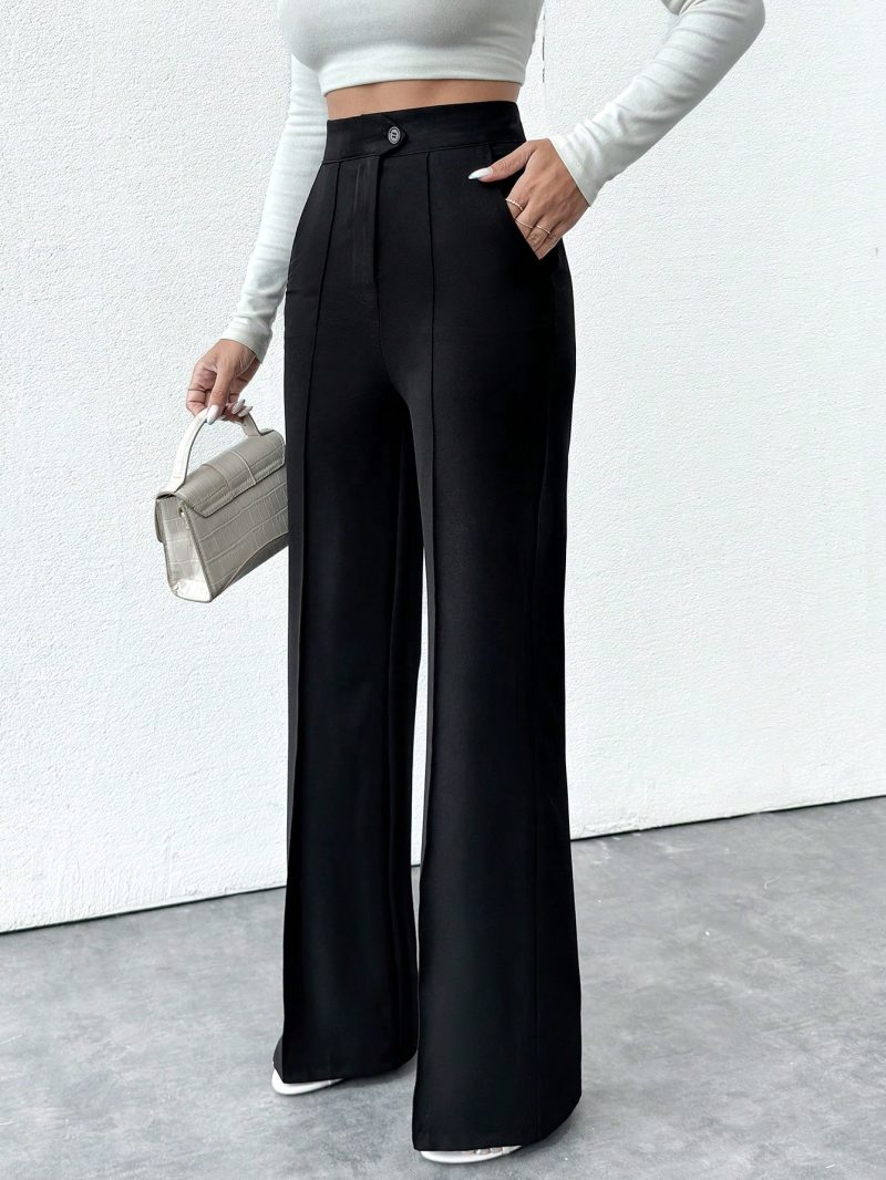 Size Women's Pocket Pants, Business Suit Pants