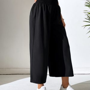 High Waist Wide Leg Pants