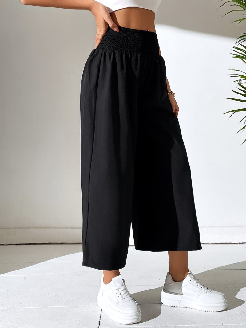 High Waist Wide Leg Pants