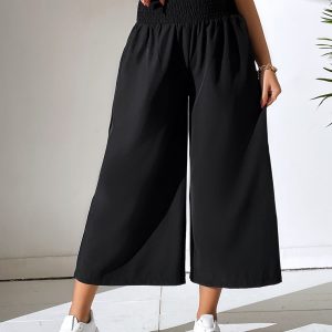 High Waist Wide Leg Pants