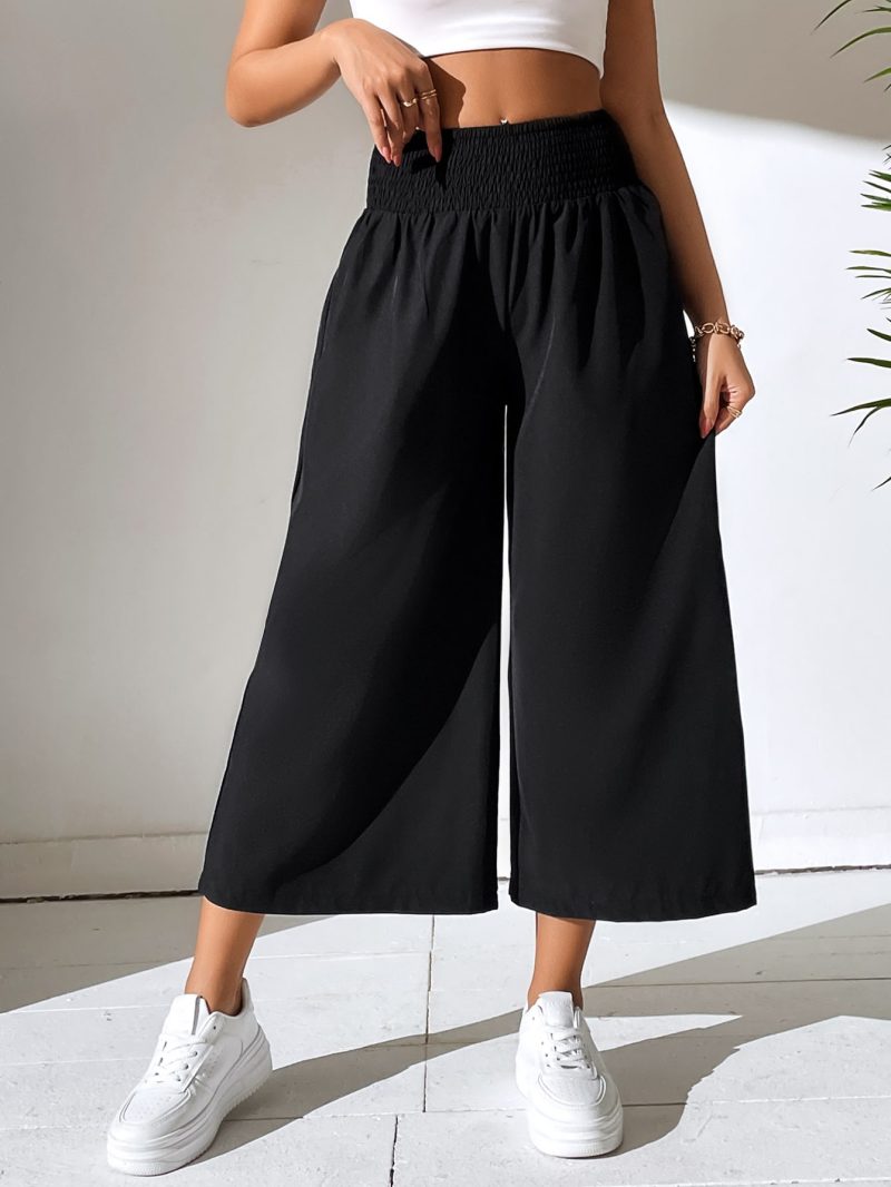 High Waist Wide Leg Pants