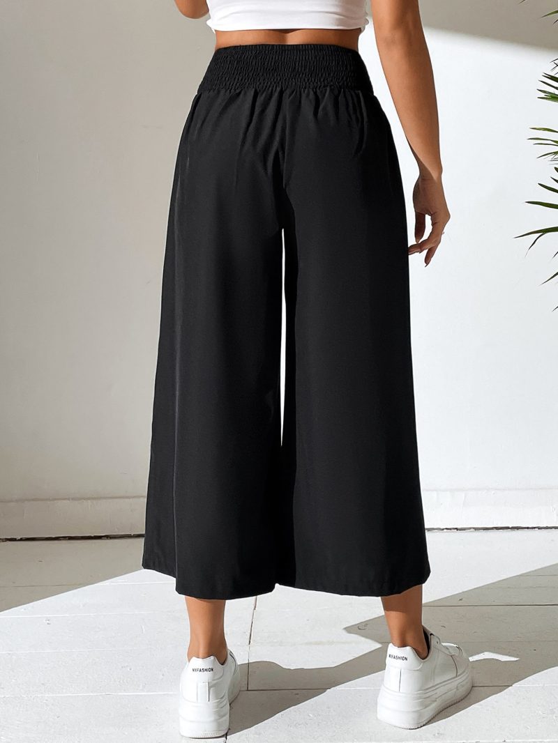High Waist Wide Leg Pants