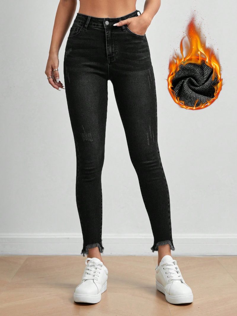 Women JeansThickened Denim