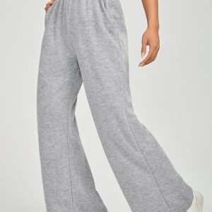 Slant Pocket Wide Leg Pants