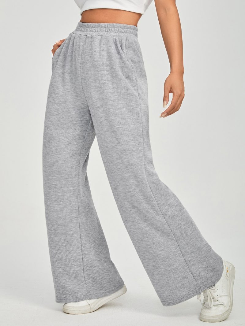 Slant Pocket Wide Leg Pants