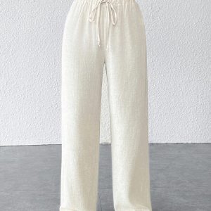 Paperbag Waist Wide Leg Pants
SKU: Sw2211079641121261
