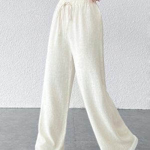 Paperbag Waist Wide Leg Pants
SKU: Sw2211079641121261