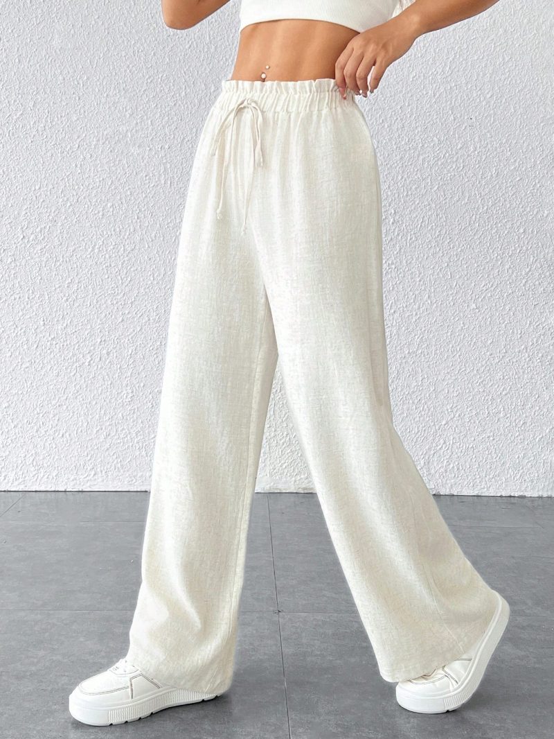 Paperbag Waist Wide Leg Pants
SKU: Sw2211079641121261