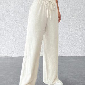 Paperbag Waist Wide Leg Pants
SKU: Sw2211079641121261