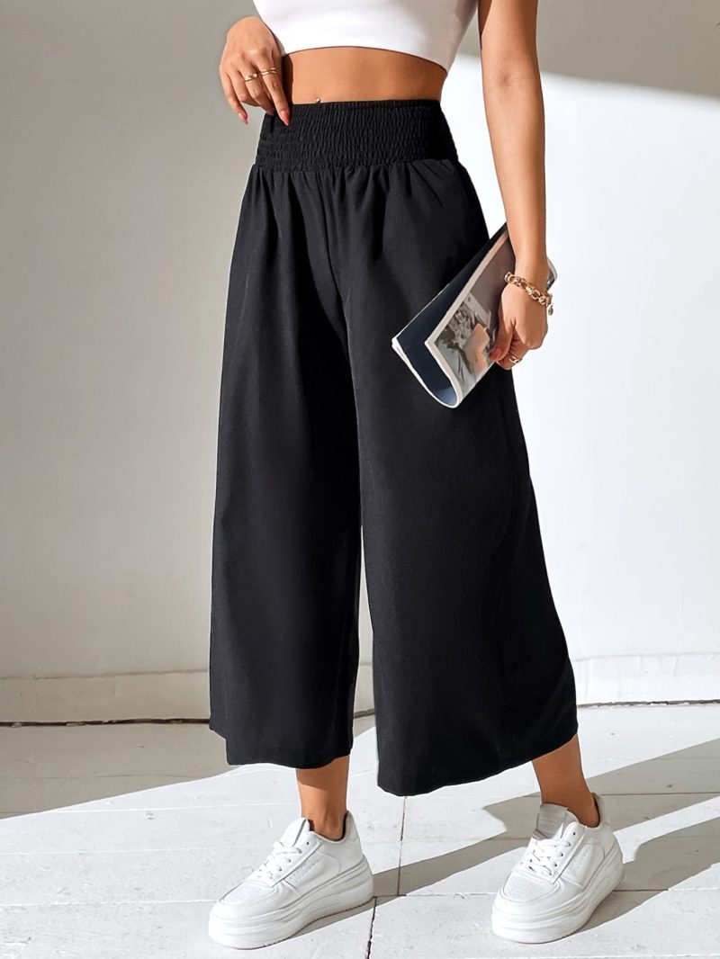 High Waist Wide Leg Pants
